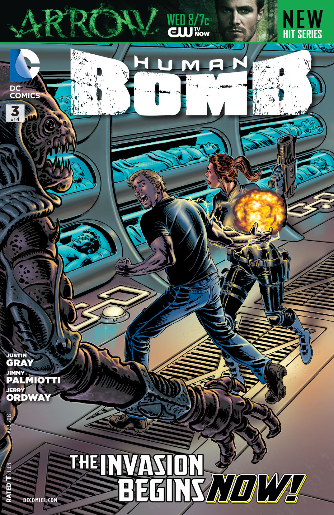 Human Bomb #3 preview images