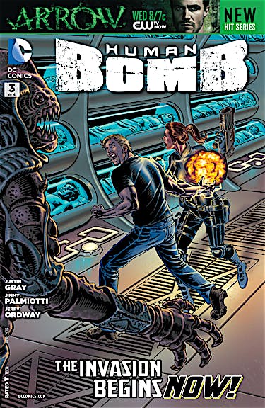 Human Bomb #3 preview images