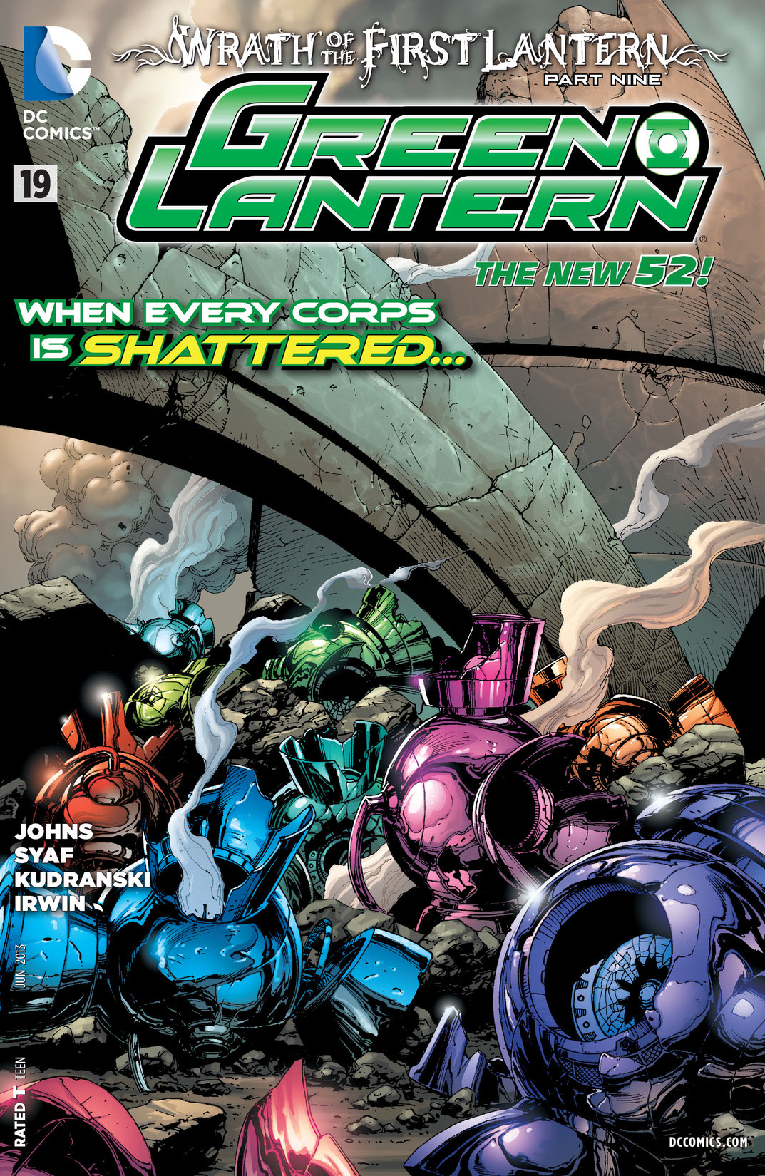 Green Lantern (2011-) #19 preview images