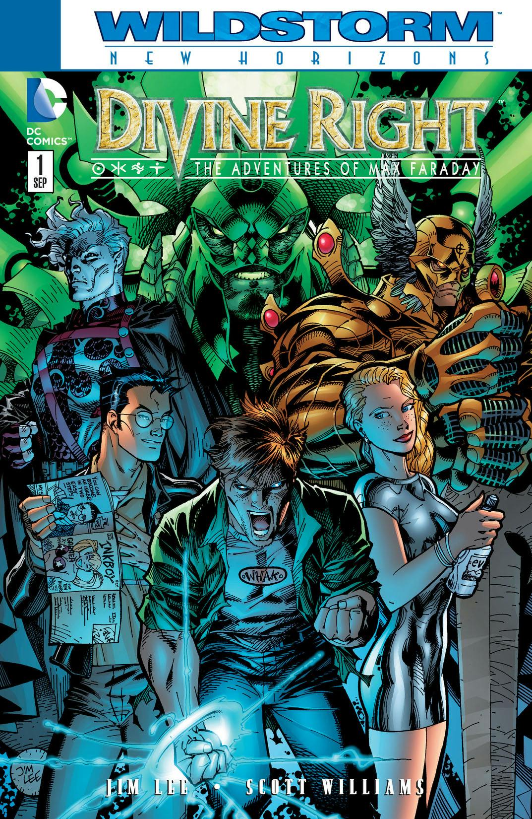 Divine Right: The Adventures of Max Faraday #1 preview images