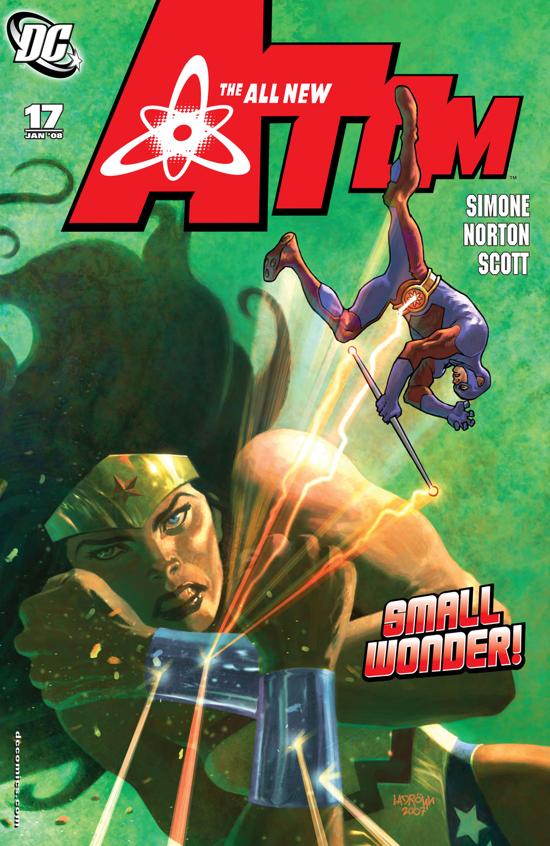 The All New Atom #17 preview images