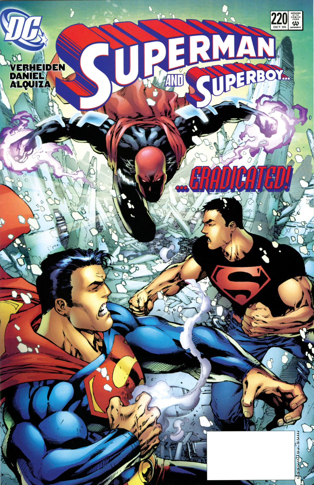 Superman (1986-) #220 preview images