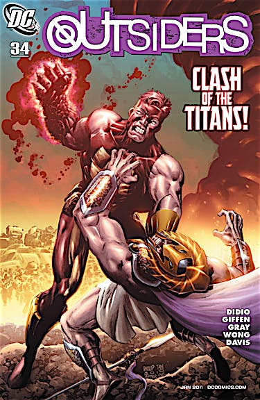 The Outsiders (2009-) #34 preview images