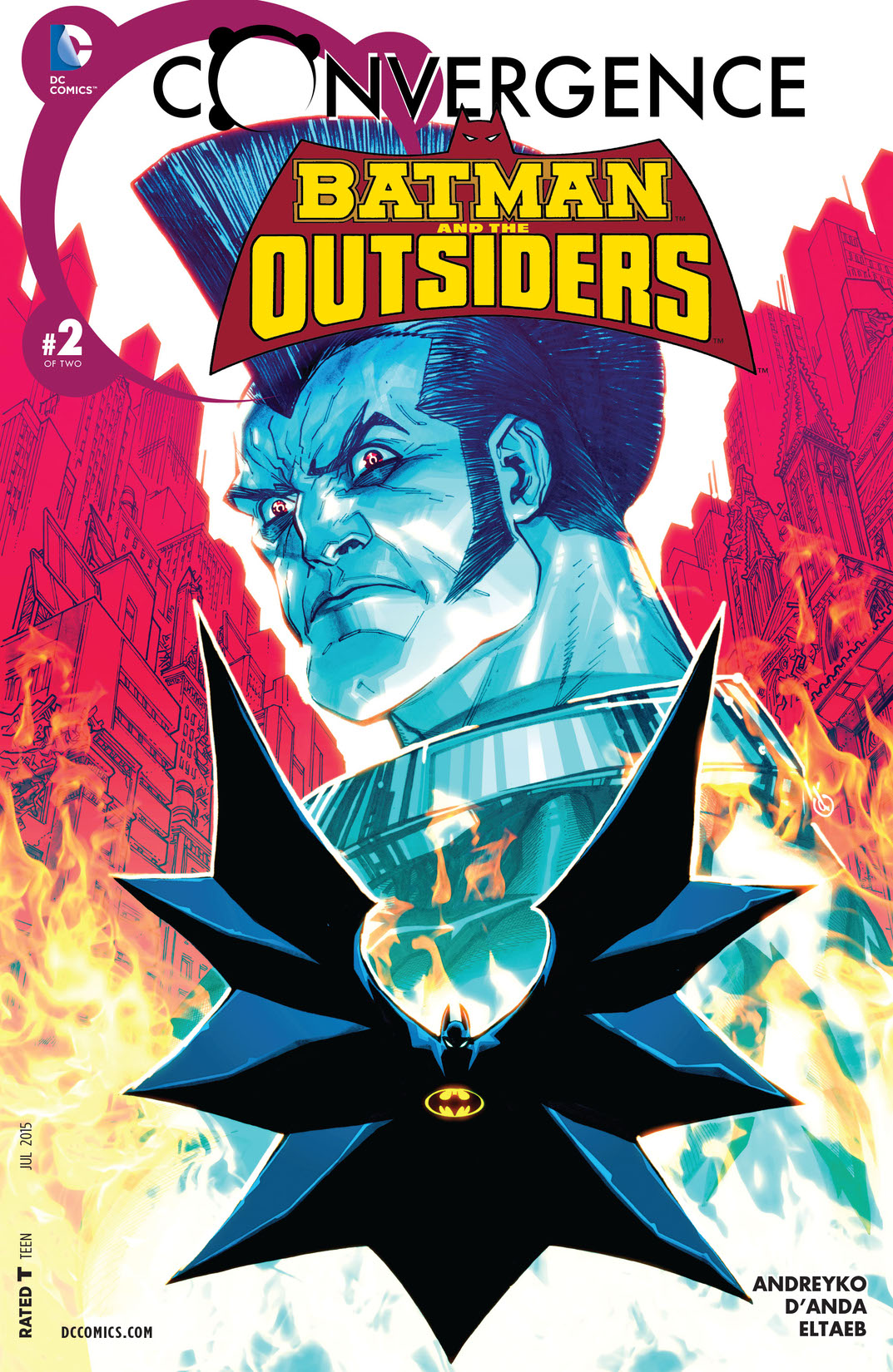 Convergence: Batman and the Outsiders #2 preview images
