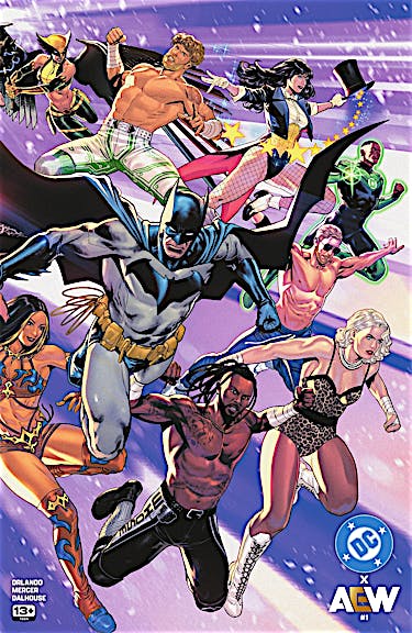 DC x AEW #1 preview images