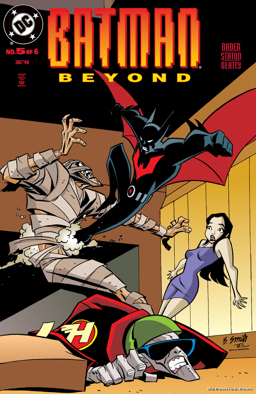 Batman Beyond #5 preview images