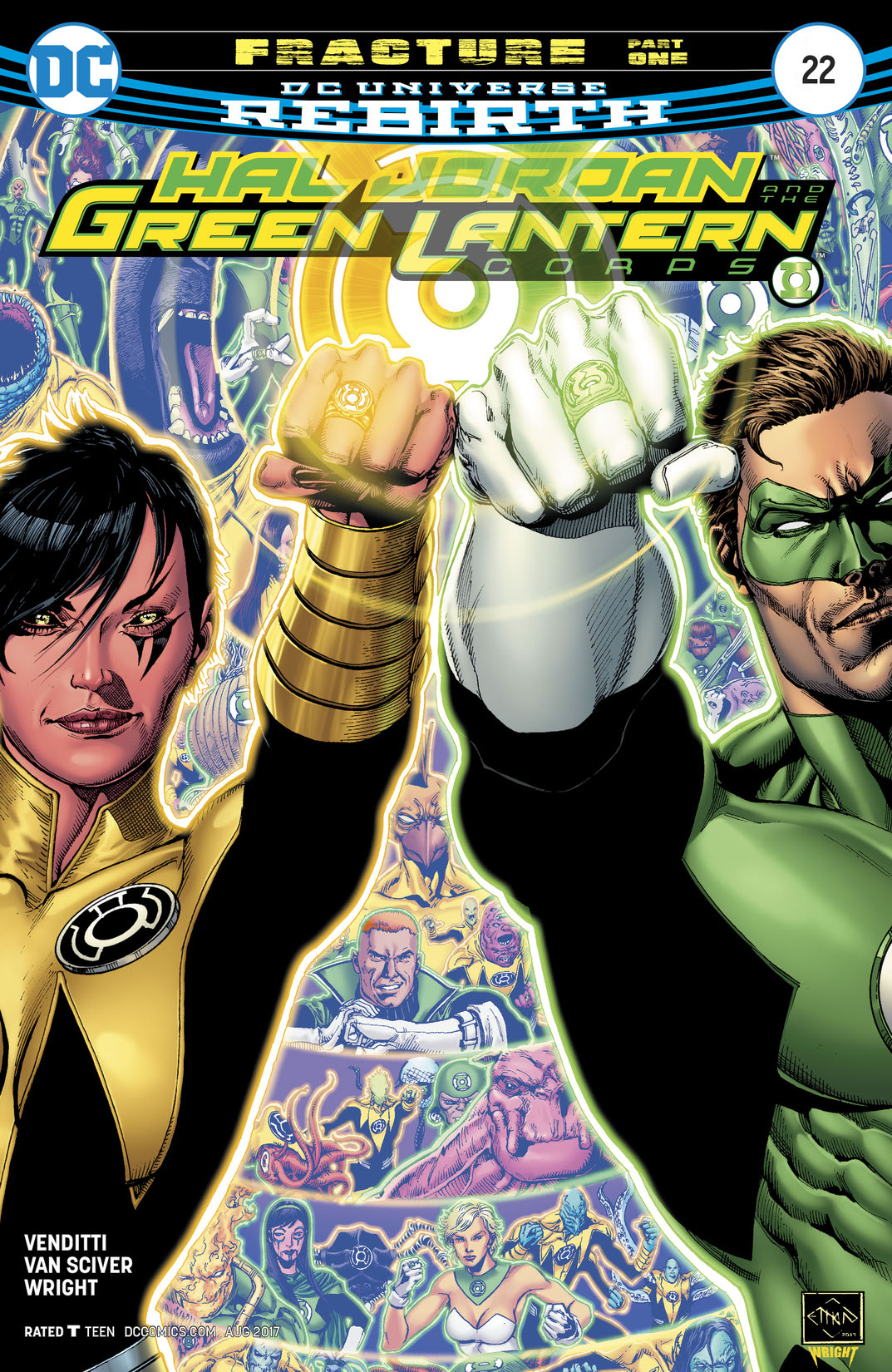 Hal Jordan and The Green Lantern Corps #22 preview images