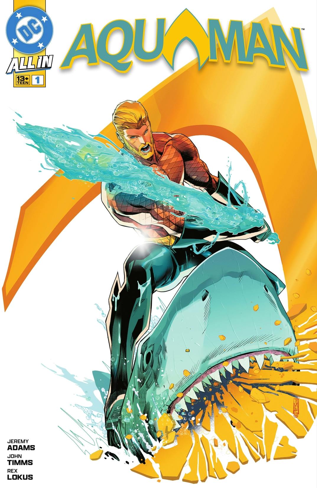 Aquaman #1 preview images