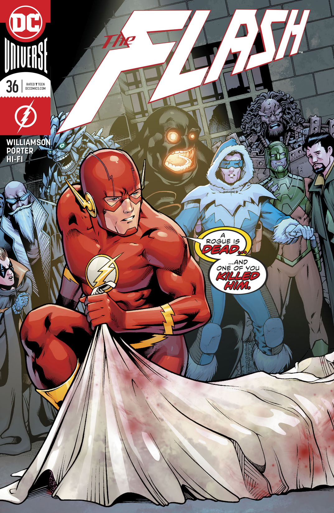 The Flash (2016-) #36 preview images