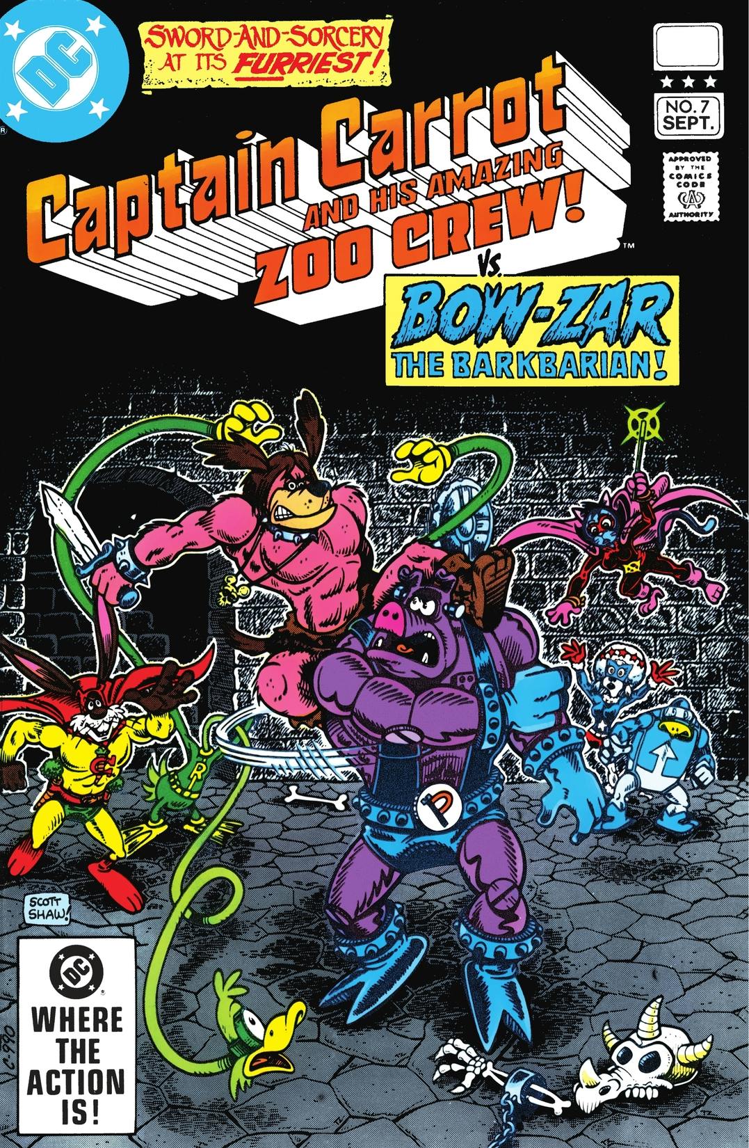 Captain Carrot and His Amazing Zoo Crew #7 preview images