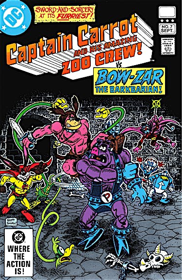 Captain Carrot and His Amazing Zoo Crew #7 preview images