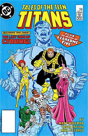 Tales of the Teen Titans #56 preview images