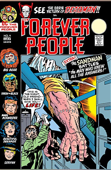 The Forever People #9 preview images
