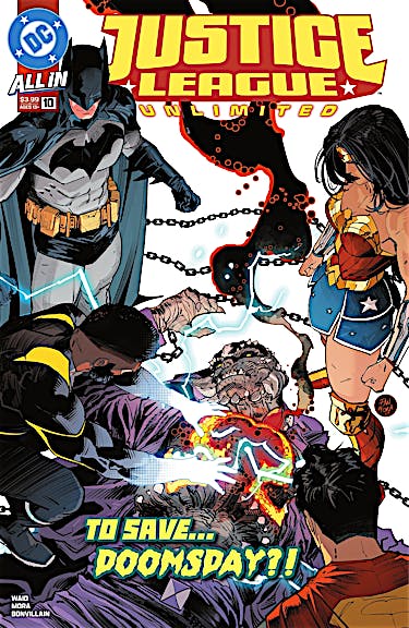 Justice League Unlimited #10 preview images