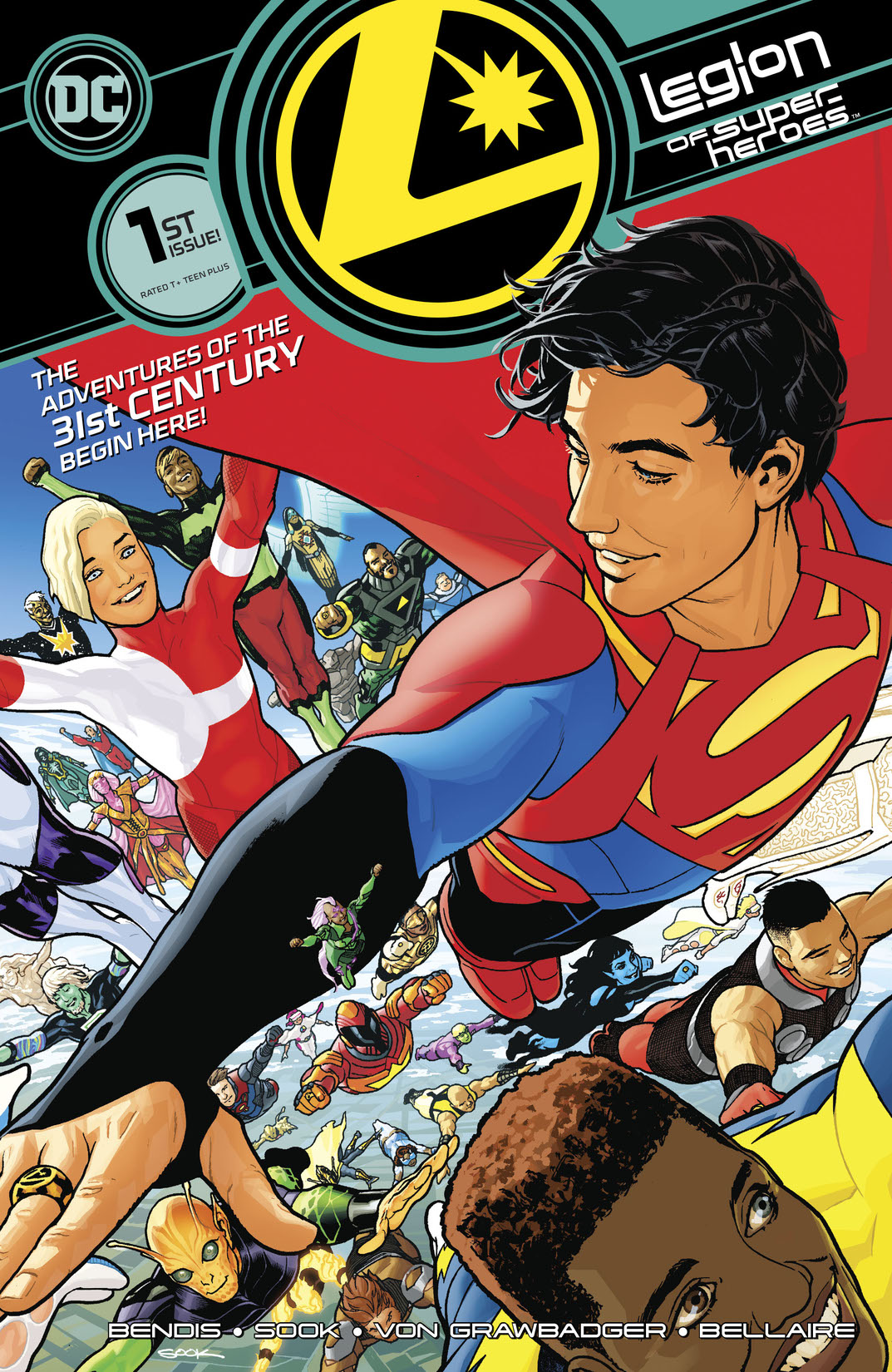 Legion of Super-Heroes (2019-) #1 preview images
