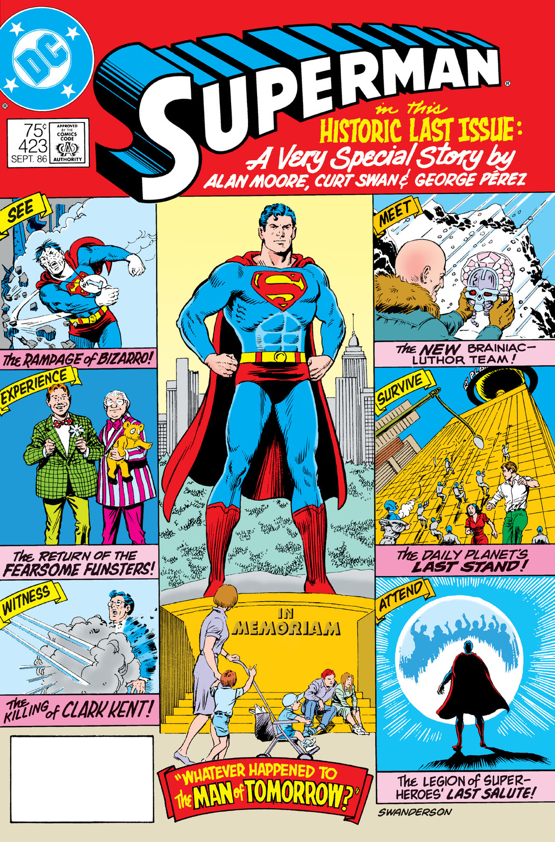 Superman (1939-) #423 preview images