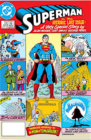 Superman (1939-) #423 preview images
