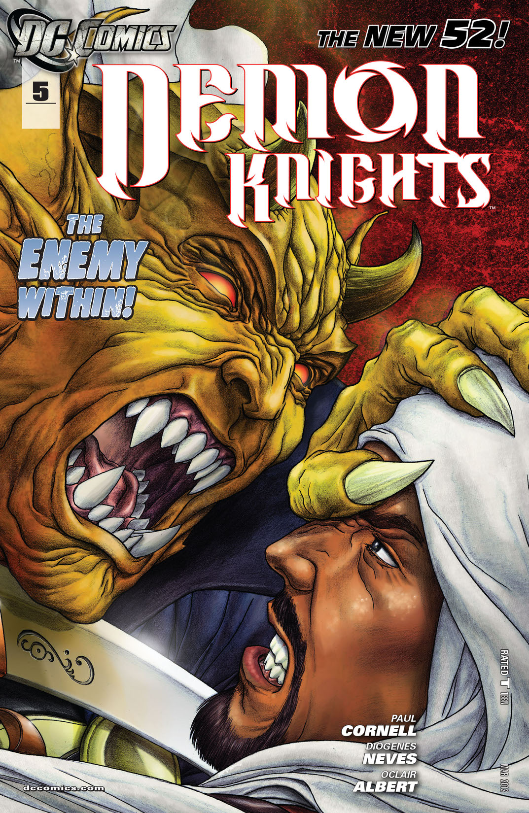 Demon Knights #5 preview images