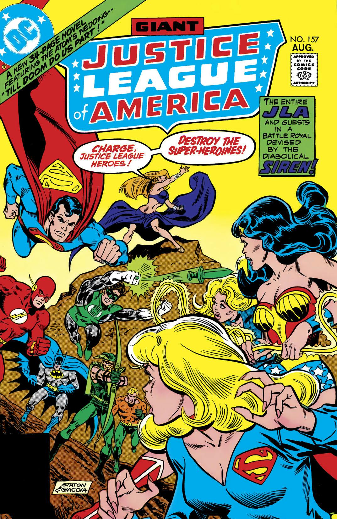 Justice League of America (1960-) #157 preview images