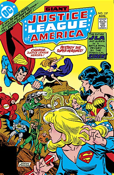 Justice League of America (1960-) #157 preview images