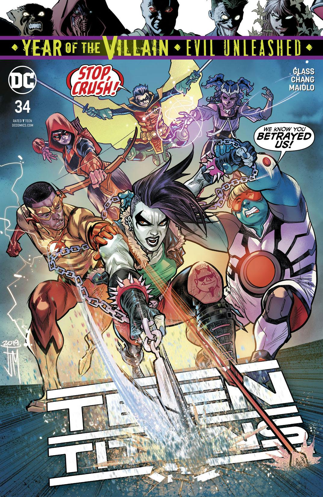 Teen Titans (2016-) #34 preview images