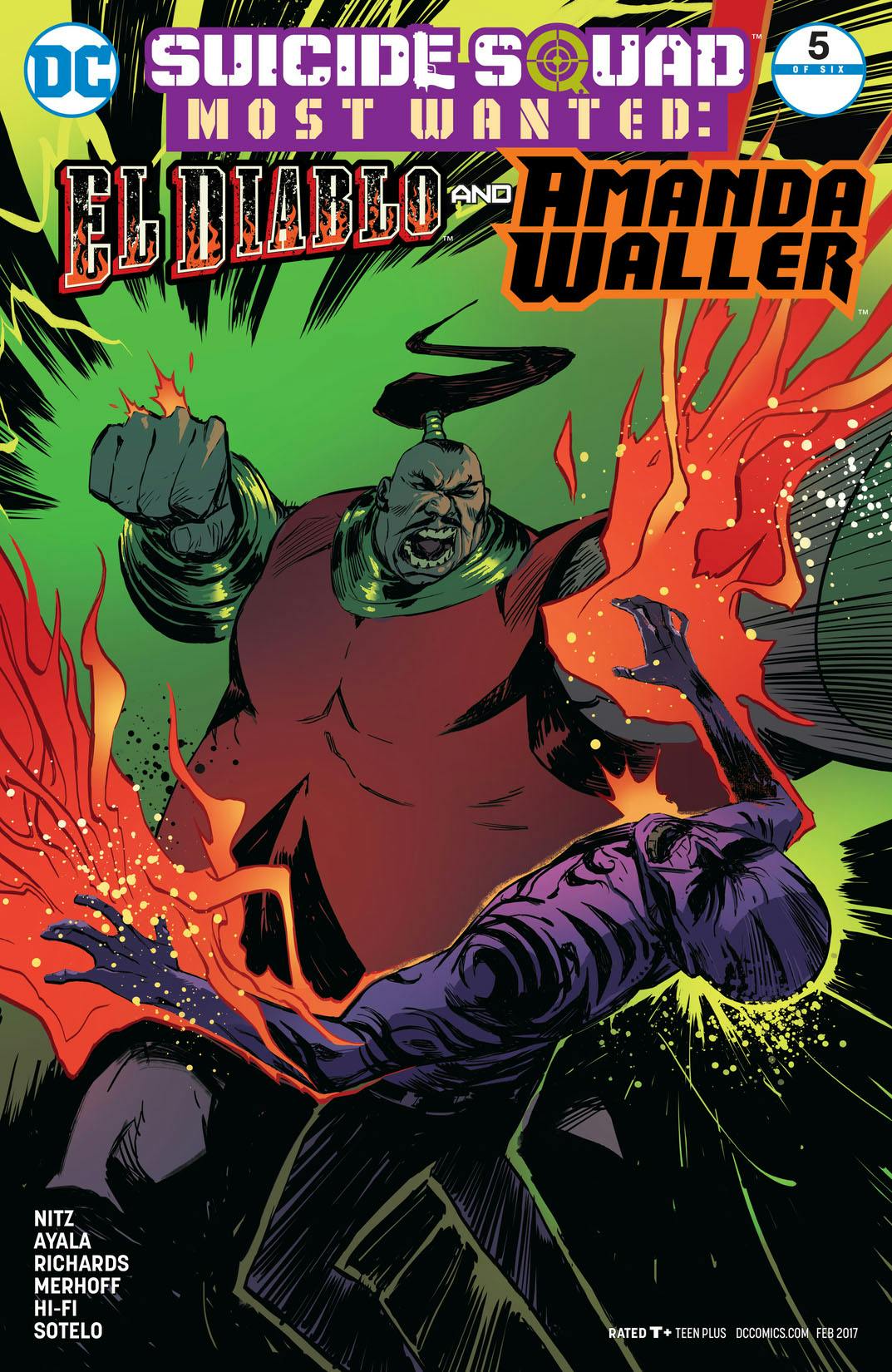 Suicide Squad Most Wanted: El Diablo and Amanda Waller #5 preview images