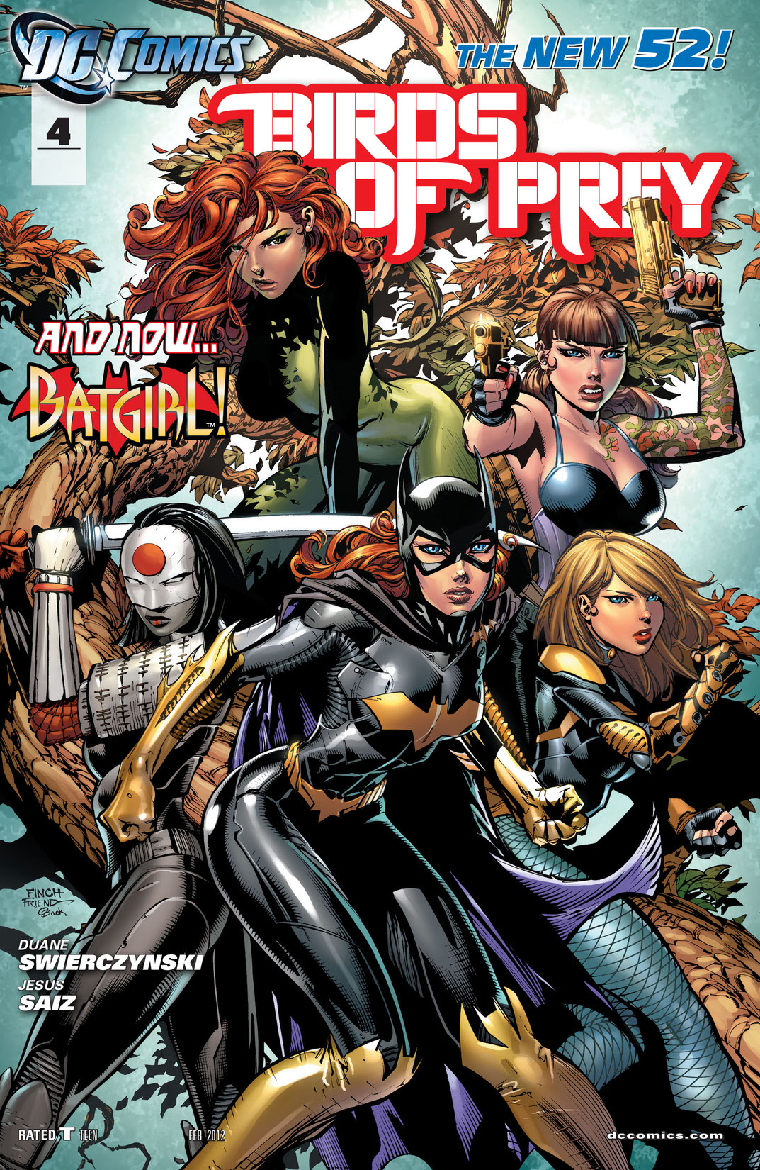Birds of Prey (2011-) #4 preview images