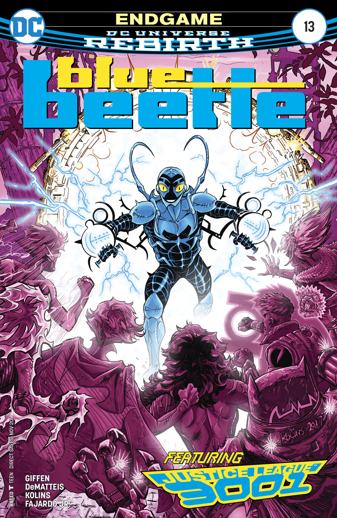 Blue Beetle (2016-) #13 preview images