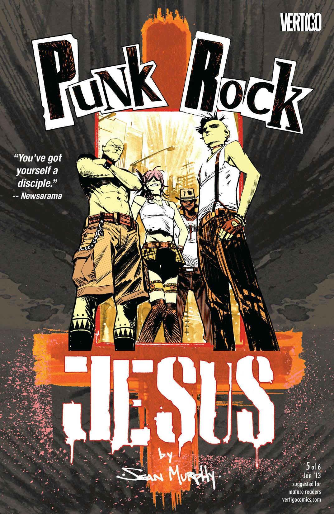 Punk Rock Jesus #5 preview images