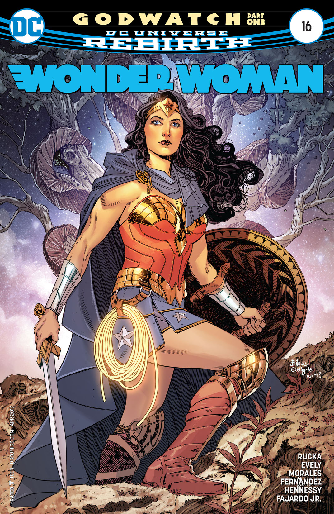 Wonder Woman (2016-) #16 preview images