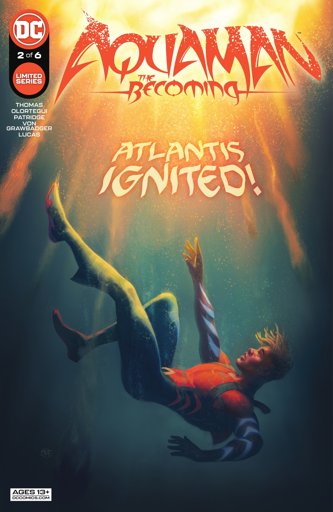 Aquaman: The Becoming #2 preview images
