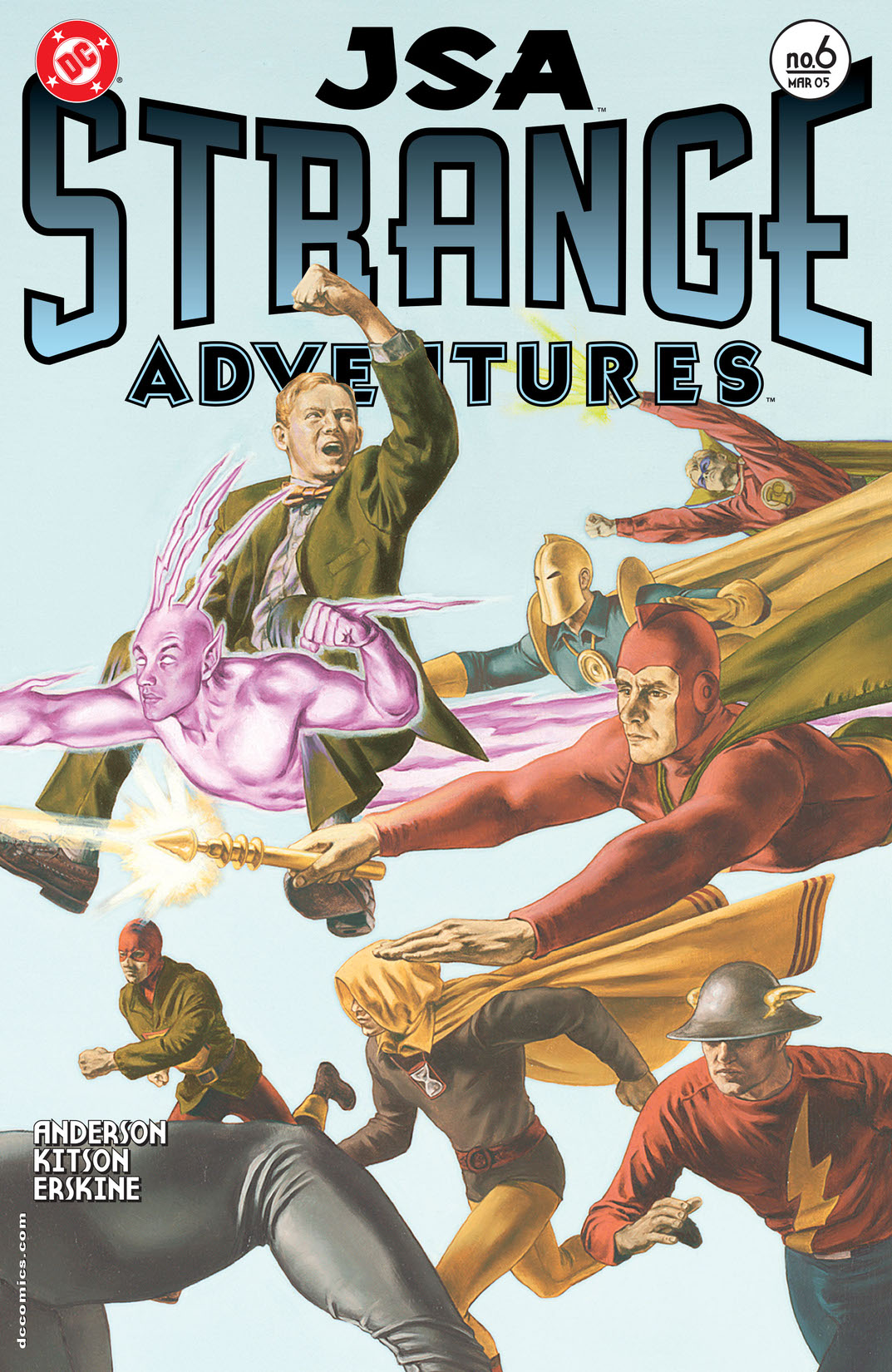 JSA: Strange Adventures #6 preview images