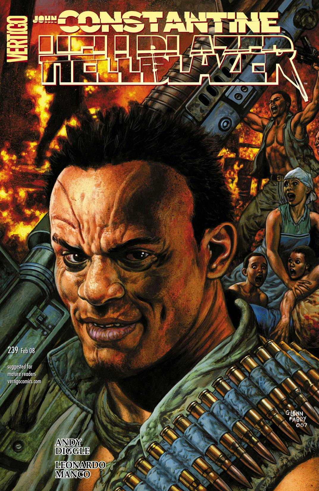 Hellblazer #239 preview images