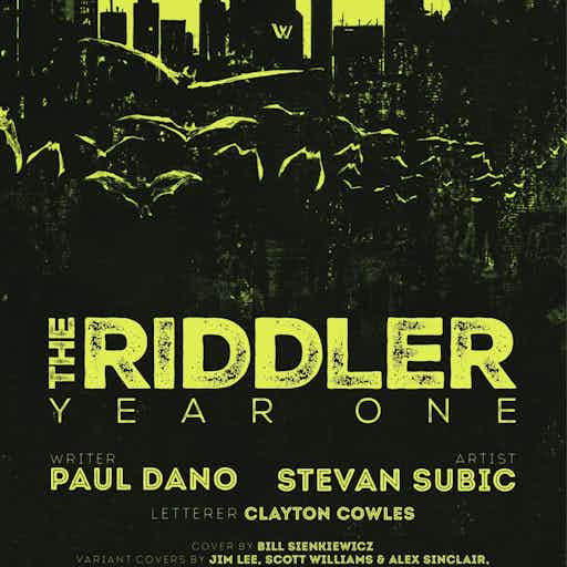 The Riddler: Year One series preview2