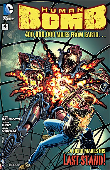Human Bomb #4 preview images
