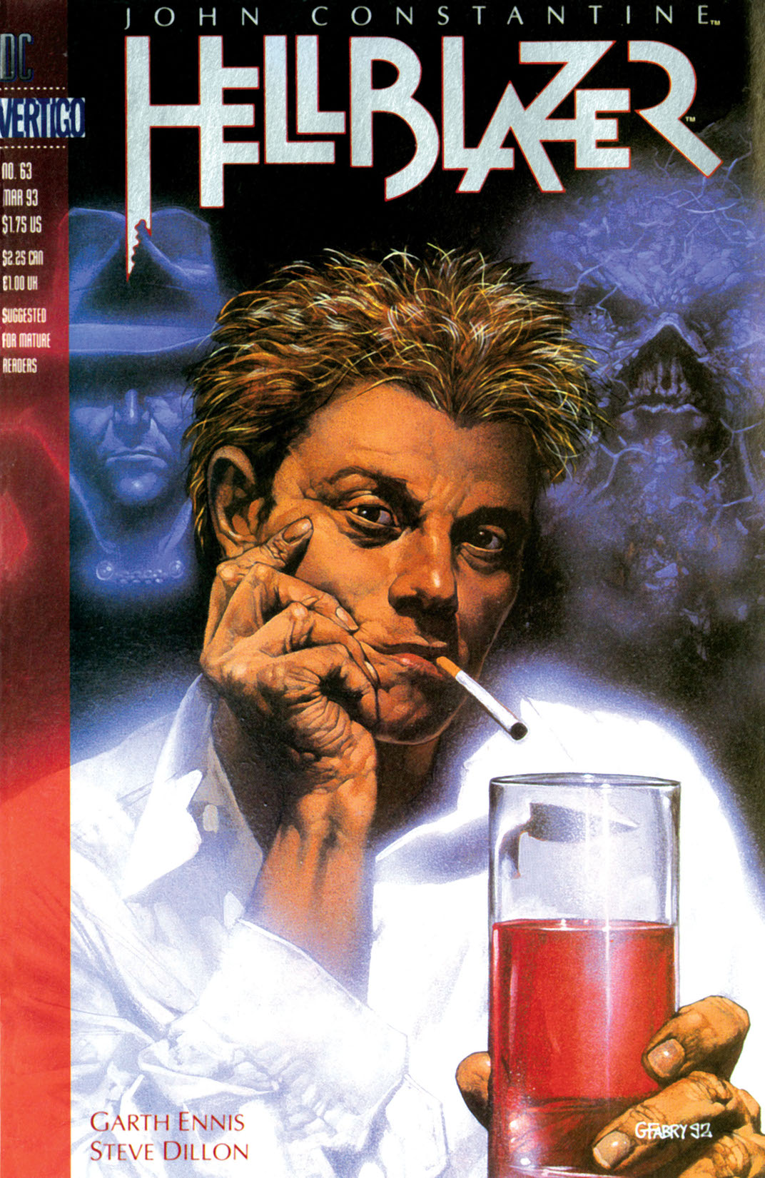 Hellblazer #63 preview images