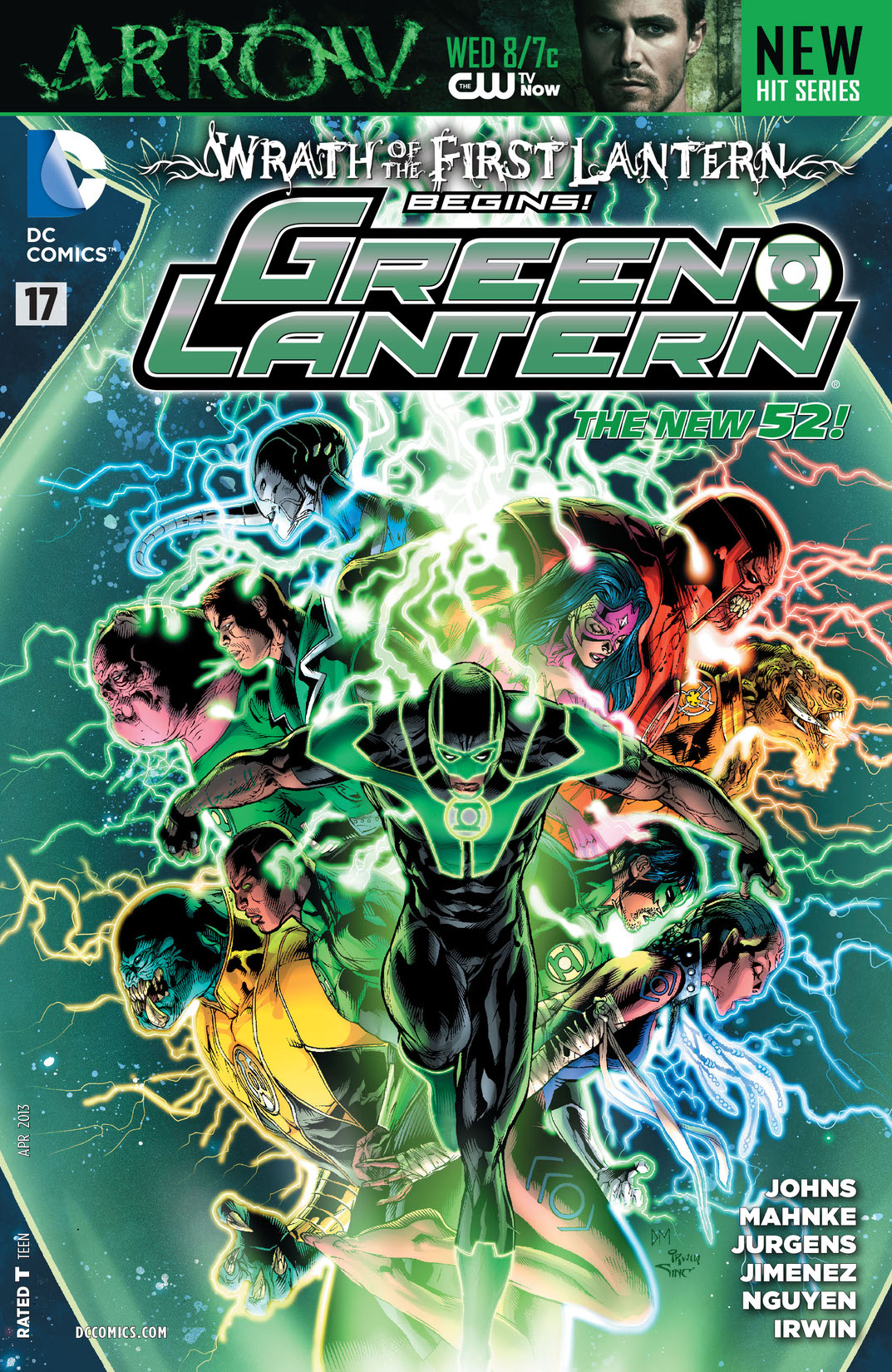 Green Lantern (2011-) #17 preview images