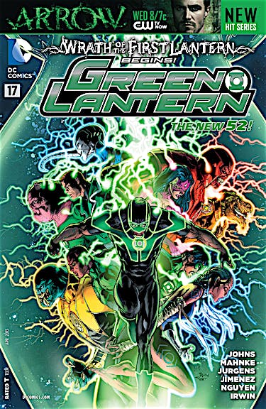 Green Lantern (2011-) #17 preview images