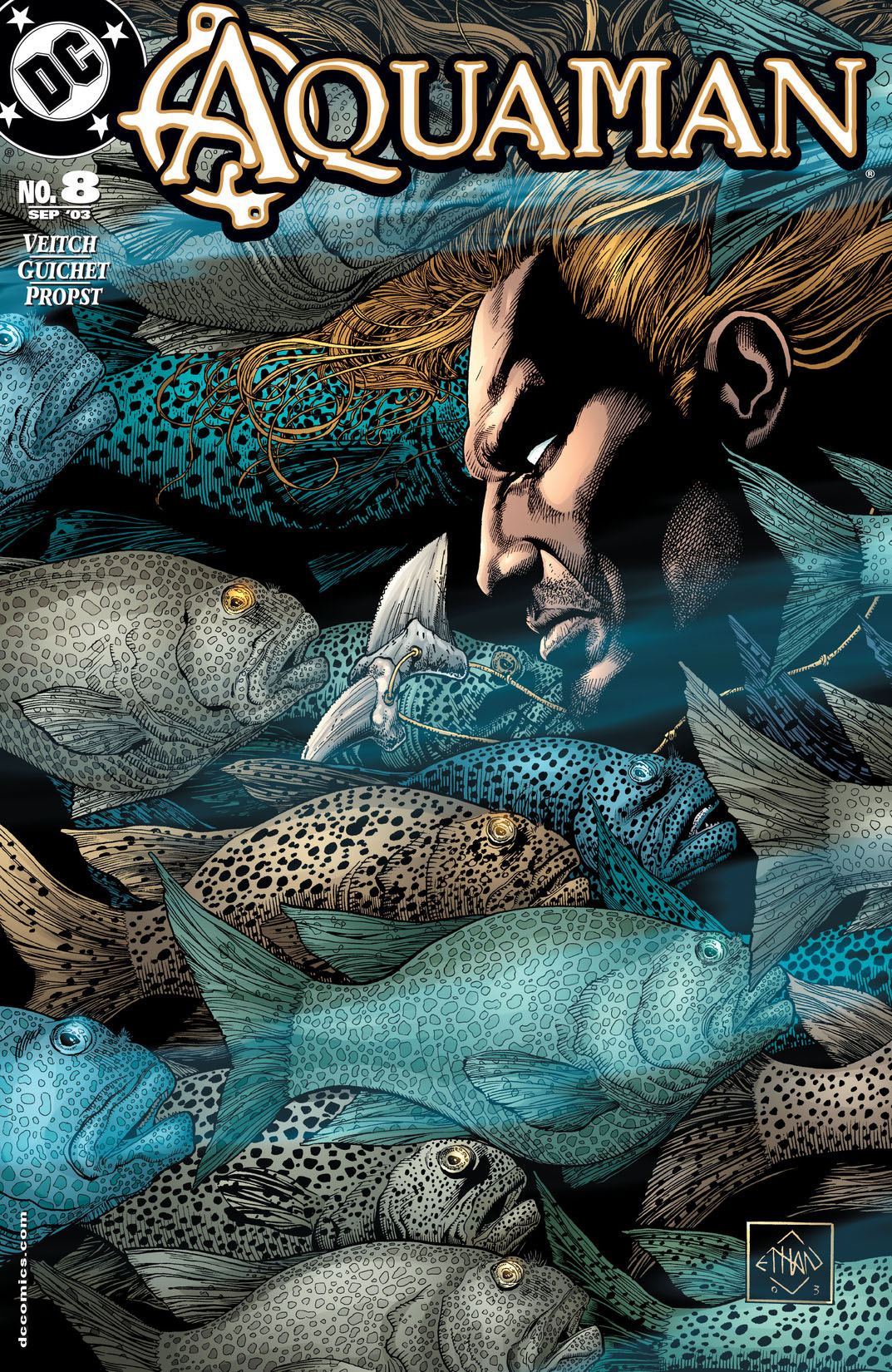 Aquaman (2002-) #8 preview images