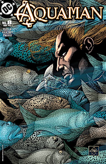 Aquaman (2002-) #8 preview images