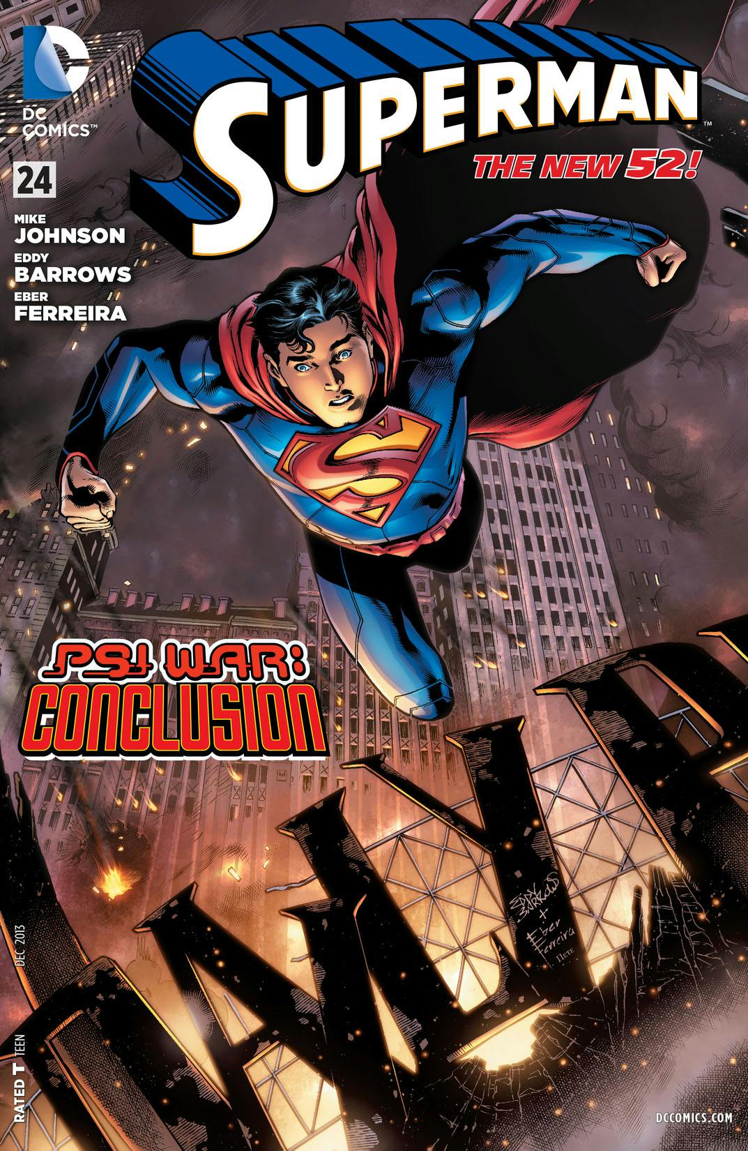 Superman (2011-) #24 preview images