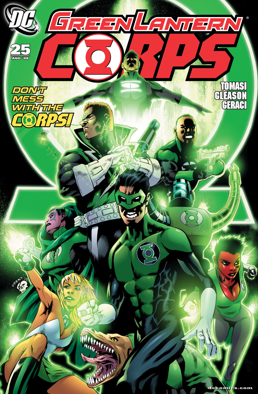 Green Lantern Corps (2006-) #25 preview images