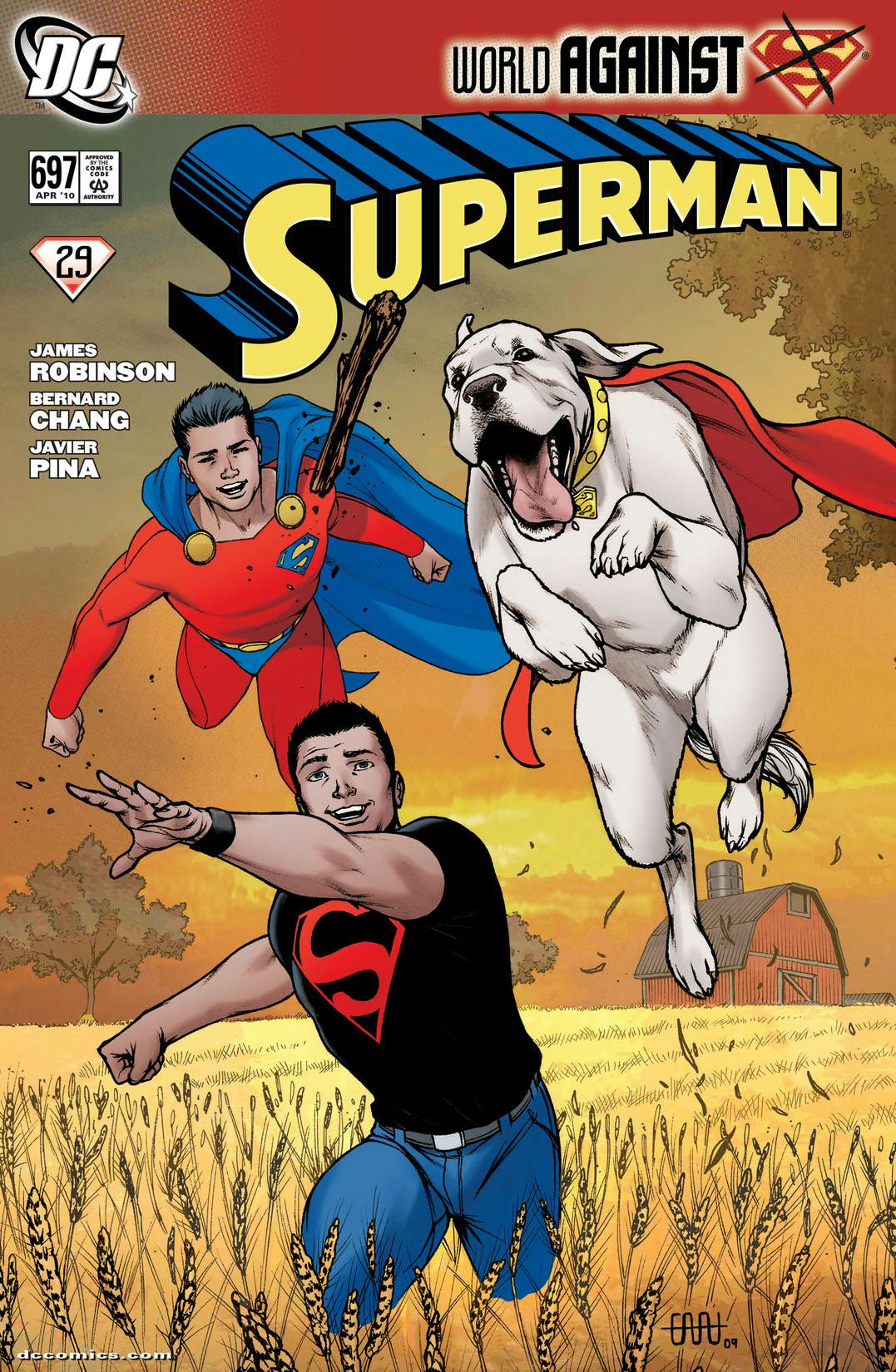 Superman (2006-) #697 preview images