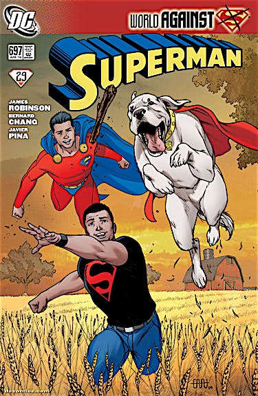 Superman (2006-) #697 preview images