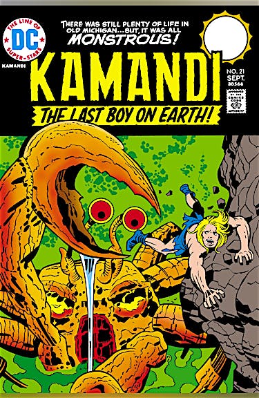 Kamandi: The Last Boy on Earth #21 preview images