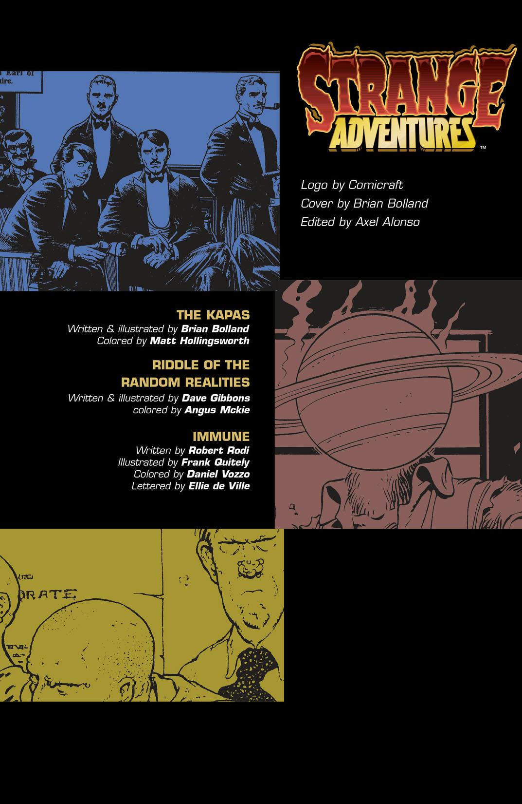 Strange Adventures (1999-2000) series preview1