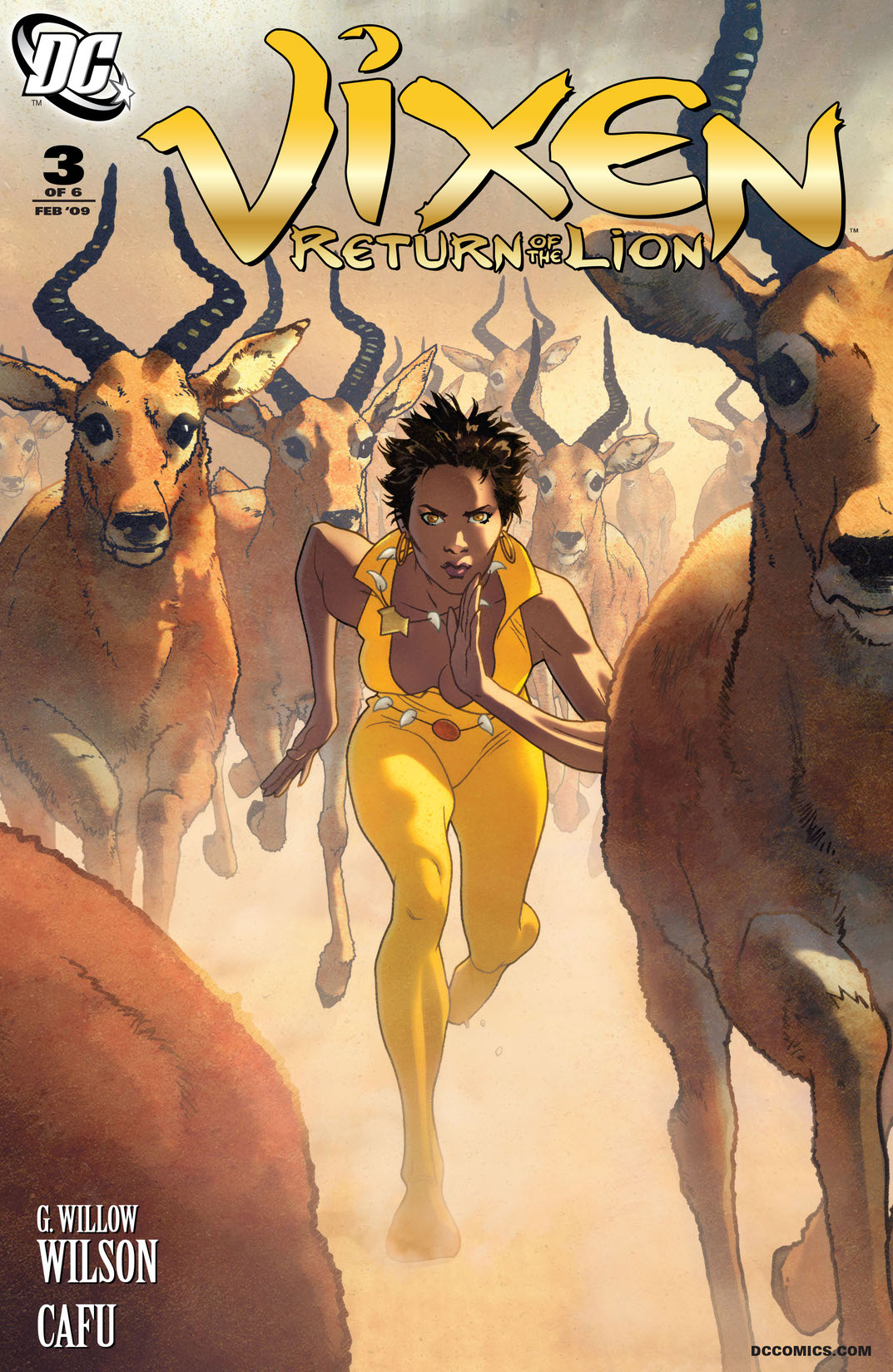 Vixen: Return of the Lion #3 preview images
