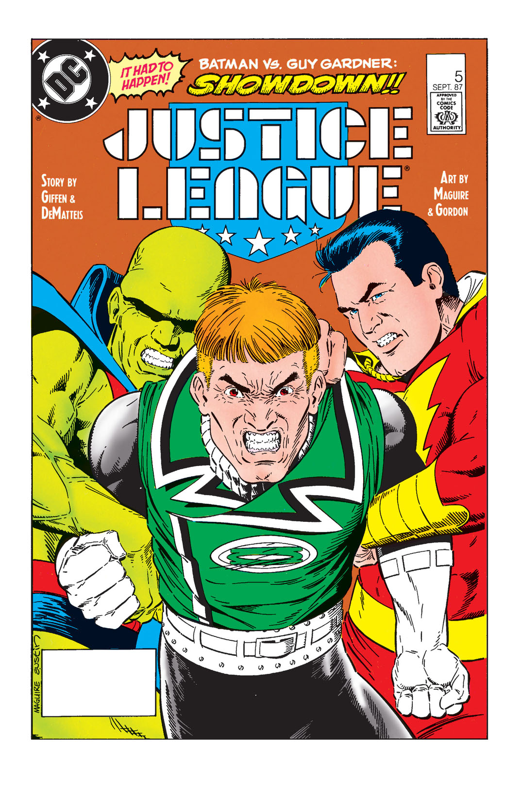 Justice League (1987-1996) #5 preview images