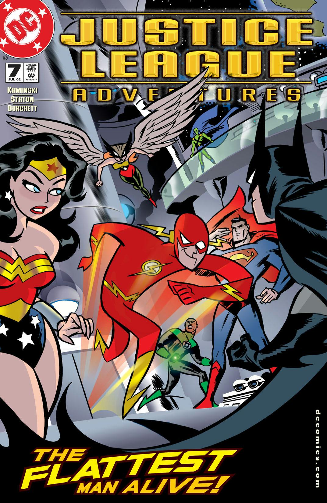 Justice League Adventures #7 preview images