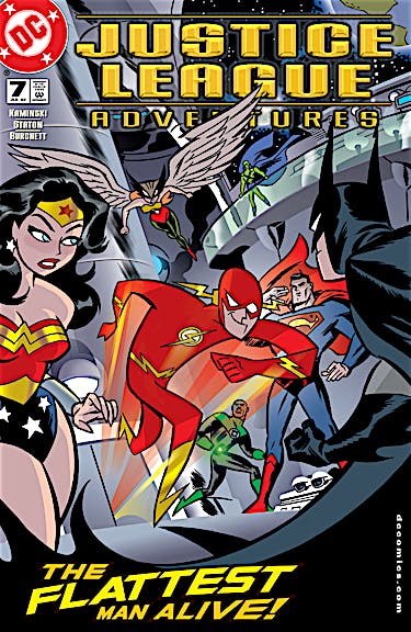 Justice League Adventures #7 preview images